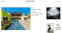 Desktop Screenshot of montecristomagazine.com